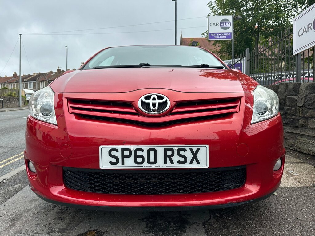 Toyota Auris 1.6 V-matic Tr Hatchback Euro 5 Red #2