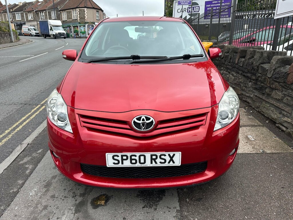 Toyota Auris 1.6 V-matic Tr Hatchback Euro 5 Red #3
