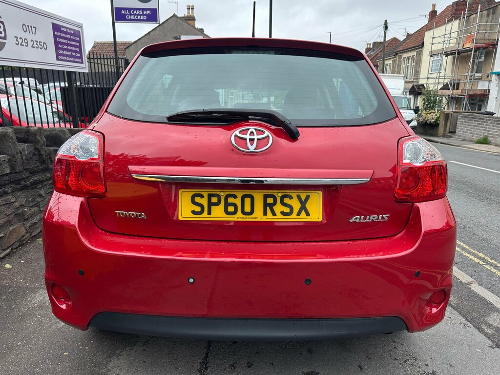 Toyota Auris 1.6 V-matic Tr Hatchback Euro 5 Red #4