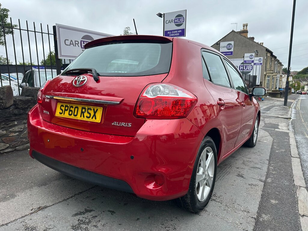 Toyota Auris 1.6 V-matic Tr Hatchback Euro 5 Red #5