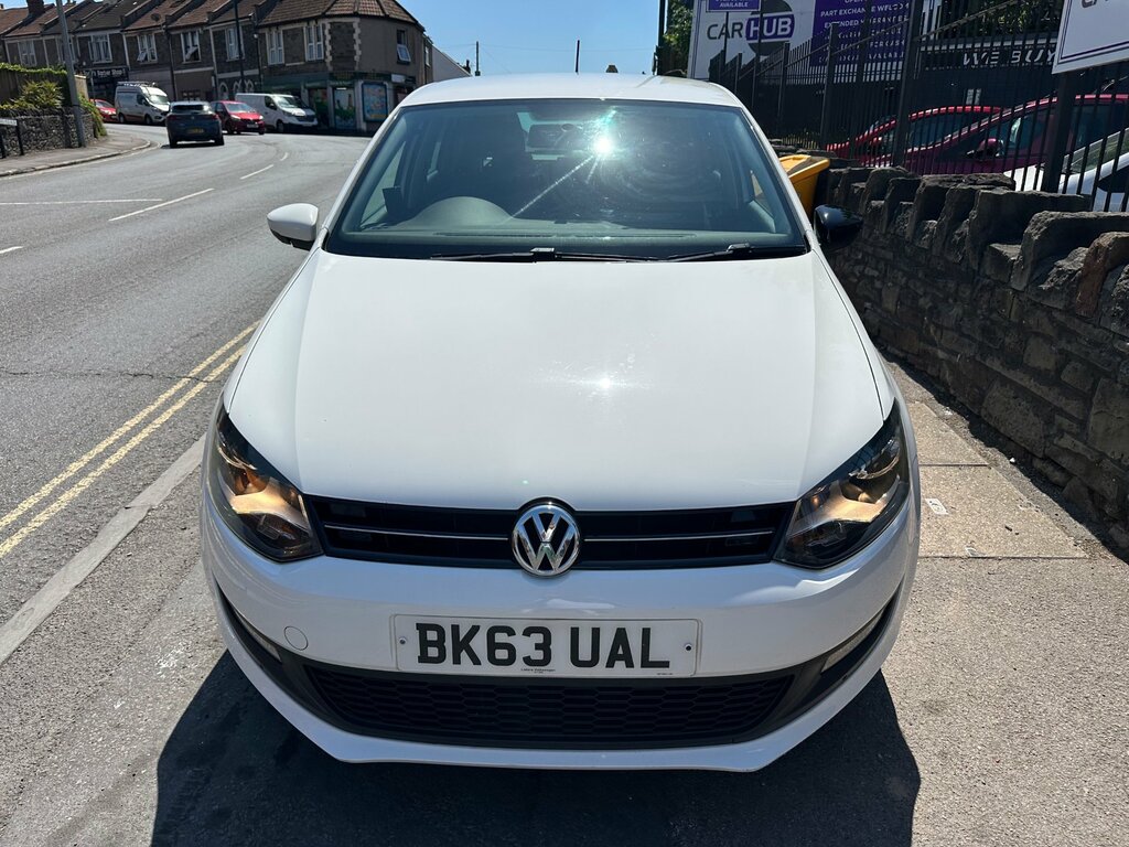 Volkswagen Polo 1.2 Match Edition Hatchback Euro BK63UAL White #3