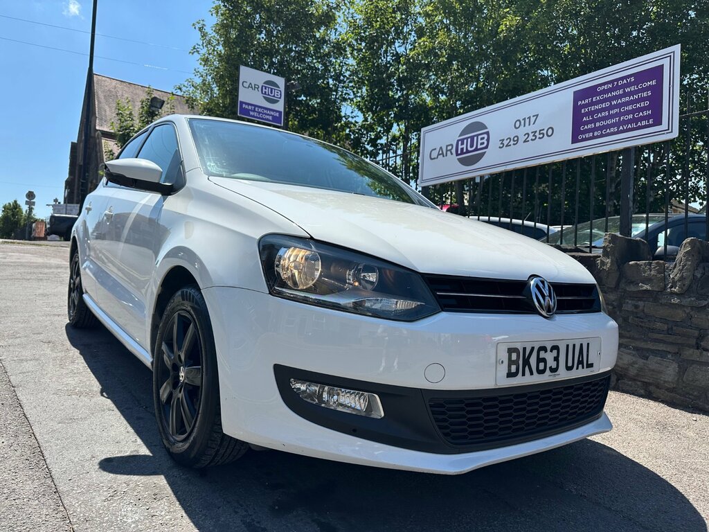 Volkswagen Polo 1.2 Match Edition Hatchback Euro BK63UAL White