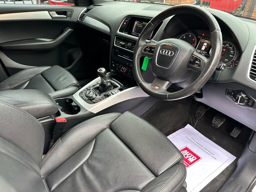 Audi Q5 2.0 Tdi Quattro S Line Plus 170 Bhp Black #8
