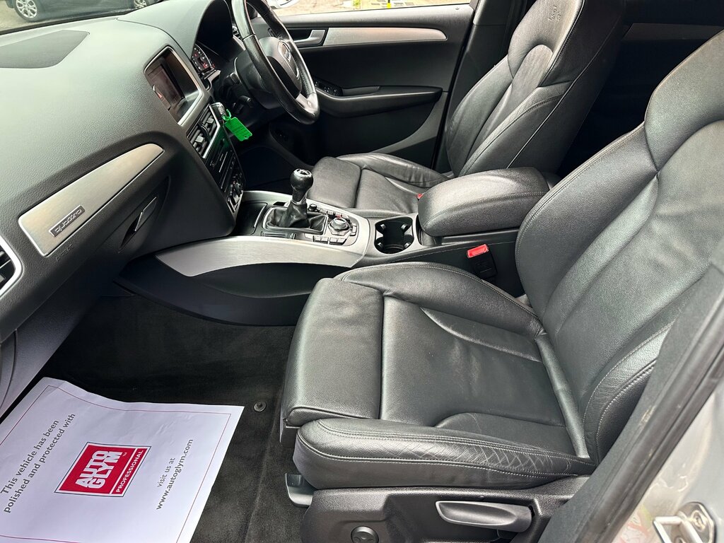 Audi Q5 2.0 Tdi Quattro S Line Plus 170 Bhp Black #12