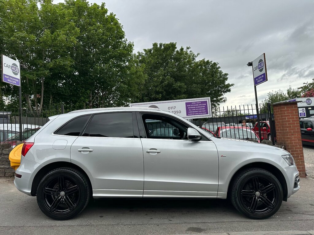 Audi Q5 2.0 Tdi S Line Plus Suv Quattro Silver #6