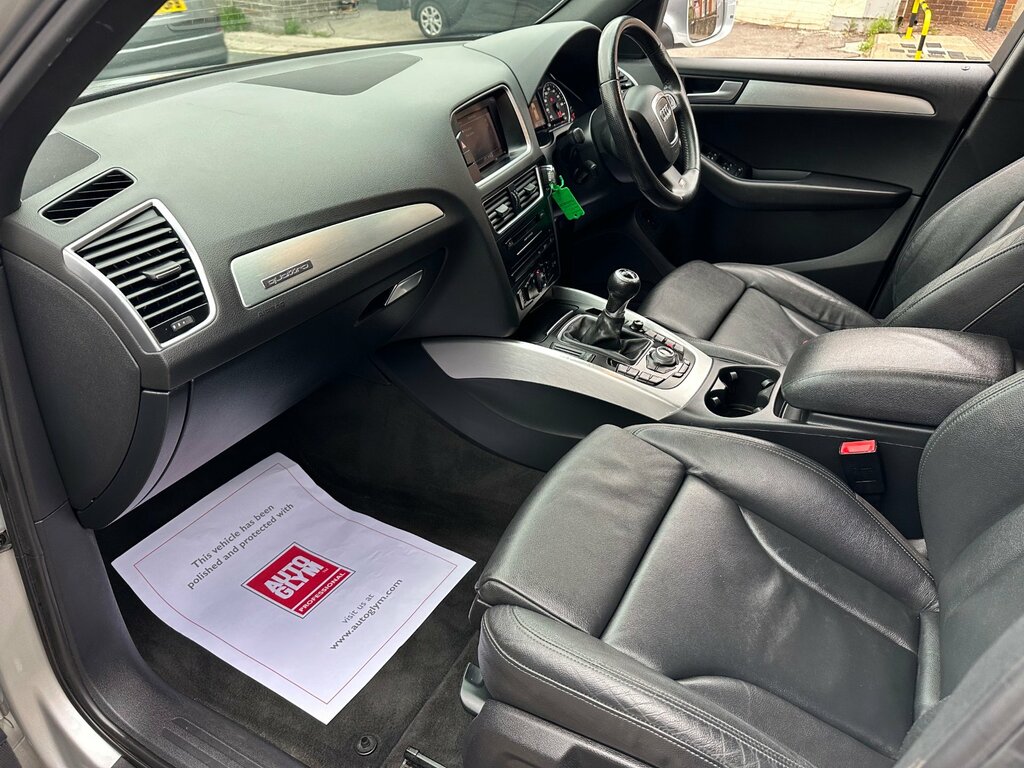 Audi Q5 2.0 Tdi Quattro S Line Plus 170 Bhp Black #11