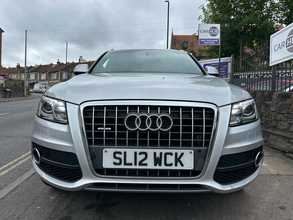Audi Q5 2.0 Tdi S Line Plus Suv Quattro Silver #3