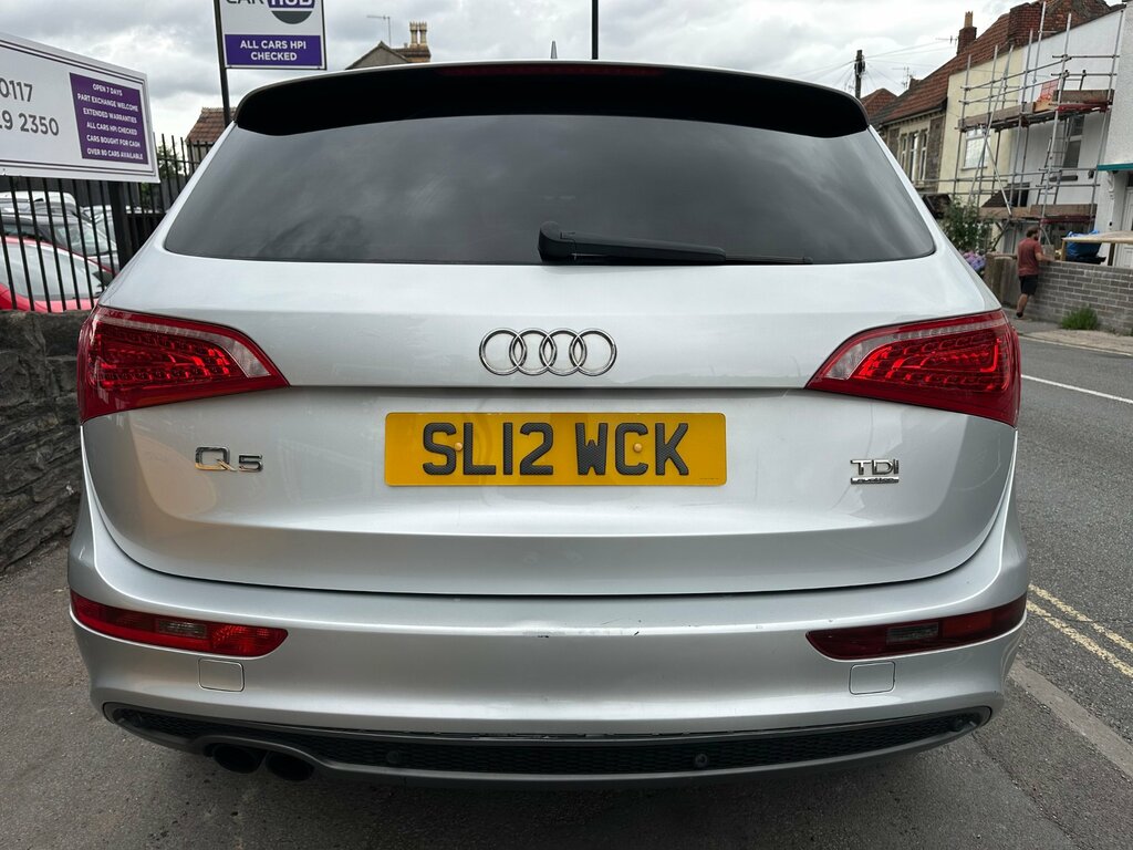 Audi Q5 2.0 Tdi S Line Plus Suv Quattro Silver #4