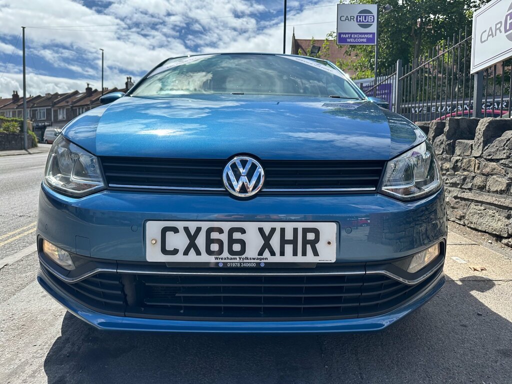 Volkswagen Polo 1.2 Tsi Bluemotion Tech Match Hatchback Blue #2