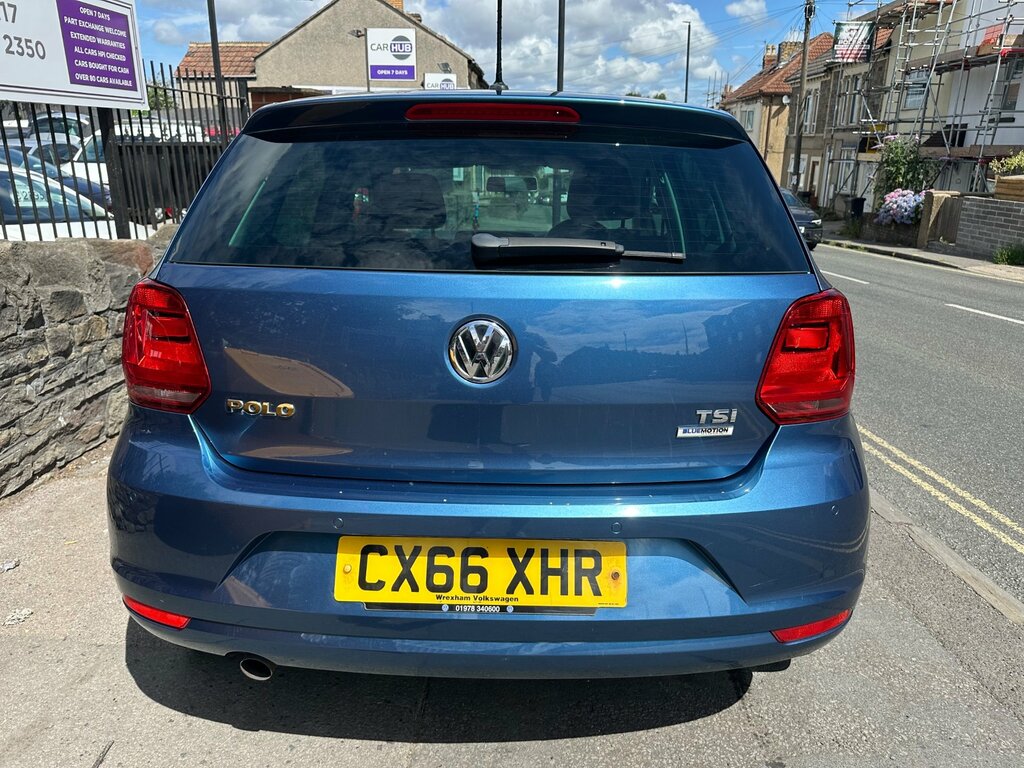 Volkswagen Polo 1.2 Tsi Bluemotion Tech Match Hatchback Blue #3