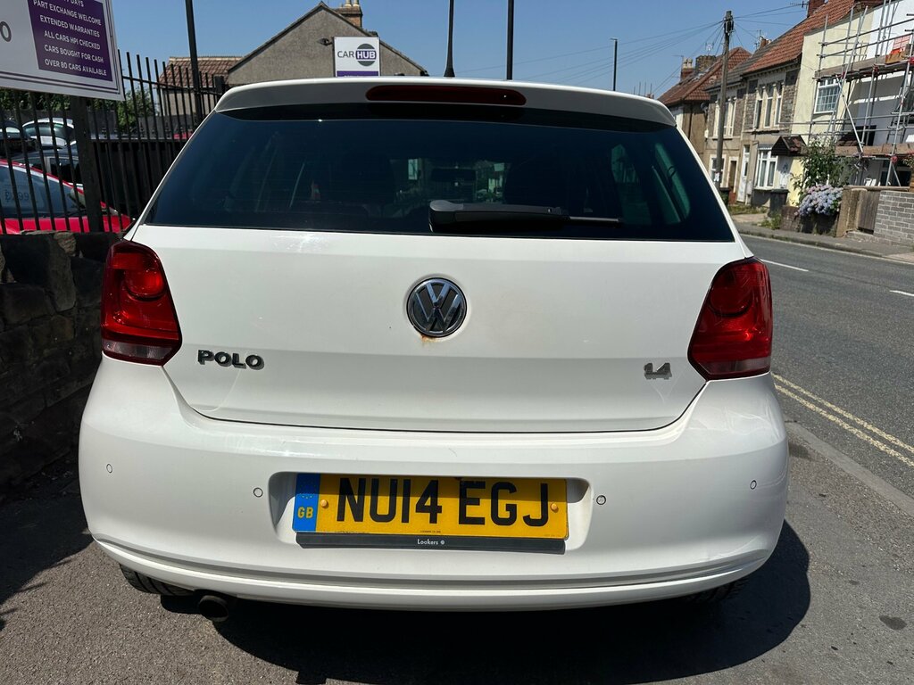 Volkswagen Polo 1.4 Match Edition Hatchback Euro White #4