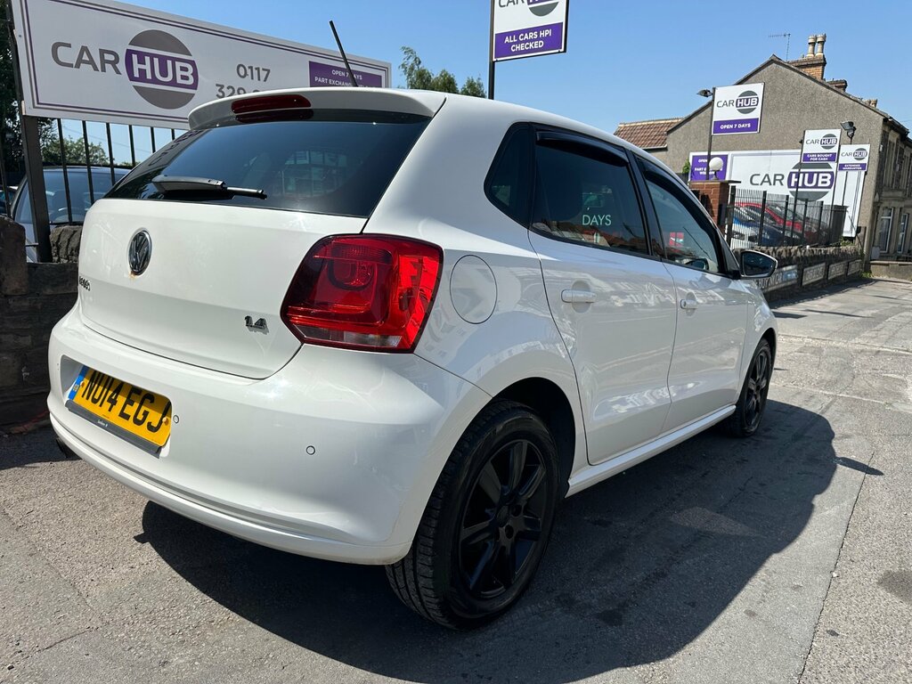 Volkswagen Polo 1.4 Match Edition Hatchback Euro White #6