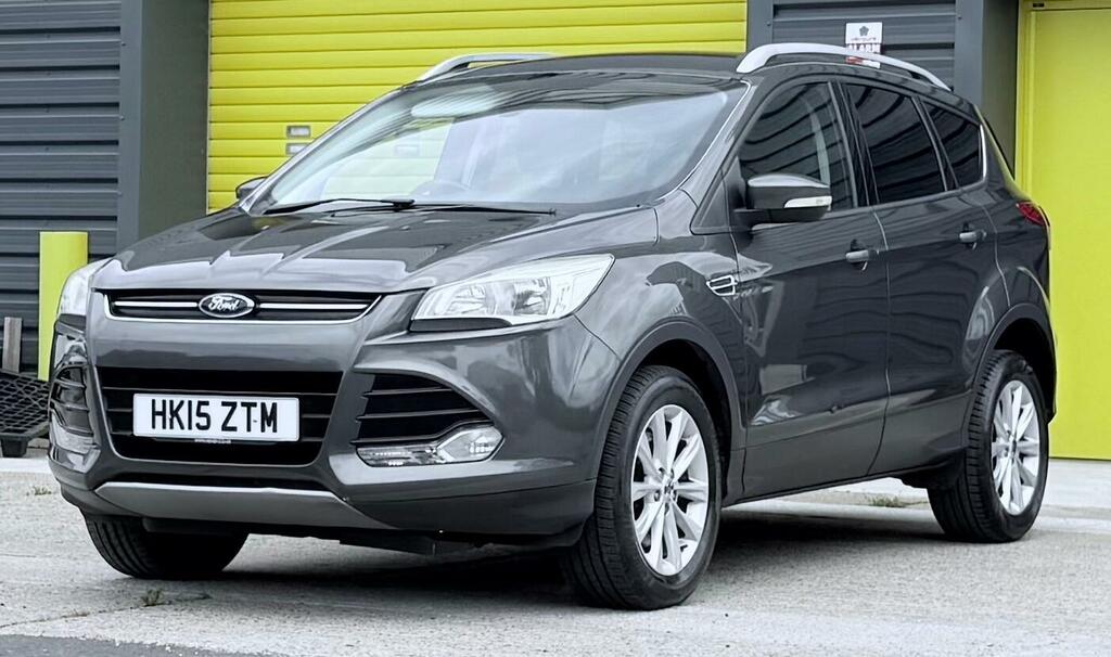 Ford Kuga 2.0 Tdci Titanium 2Wd Euro 6 Ss HK15ZTM Grey #4