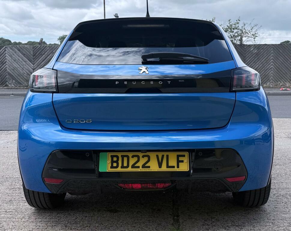 Peugeot e-208 50Kwh Allure Premium 7Kw Charger BD22VLF Blue #3