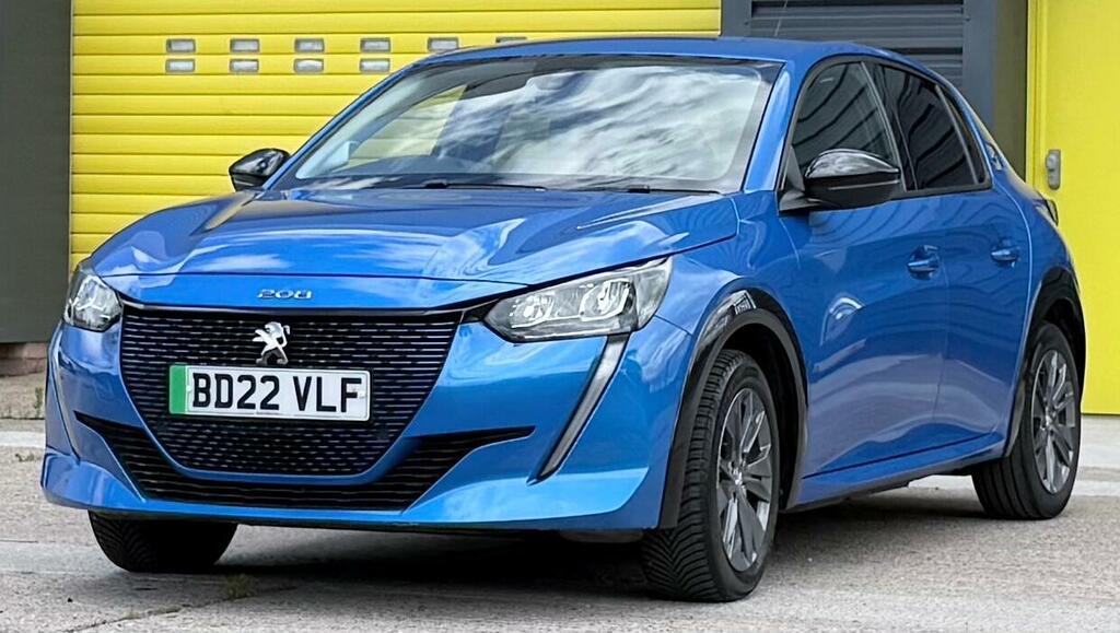 Peugeot e-208 50Kwh Allure Premium 7Kw Charger BD22VLF Blue #4