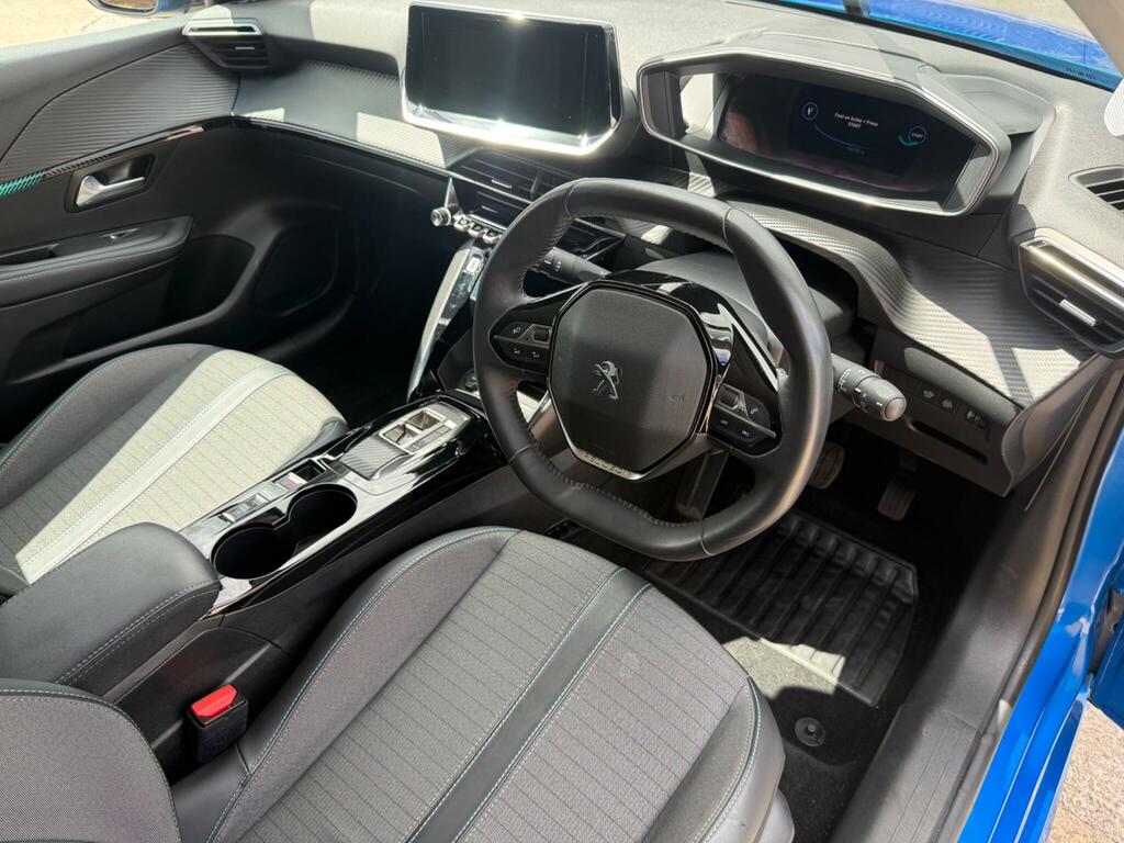 Peugeot e-208 50Kwh Allure Premium 7Kw Charger BD22VLF Blue #2