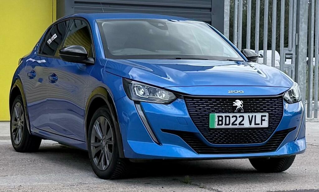 Peugeot e-208 50Kwh Allure Premium 7Kw Charger BD22VLF Blue #5