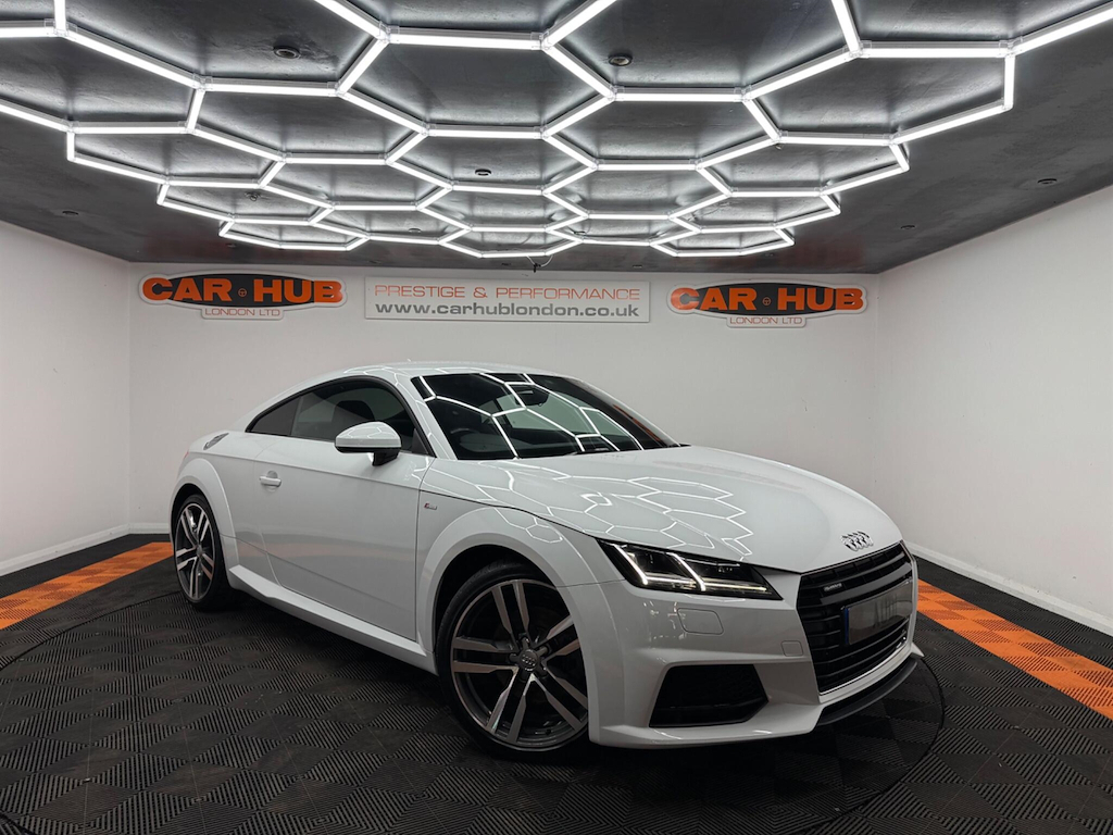 Audi TT 2.0 Tfsi S Line S Tronic Quattro Euro 6 Ss White
