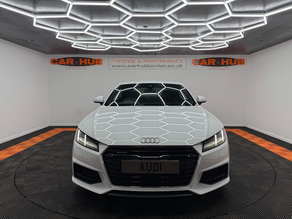 Audi TT 2.0 Tfsi S Line S Tronic Quattro Euro 6 Ss White #2
