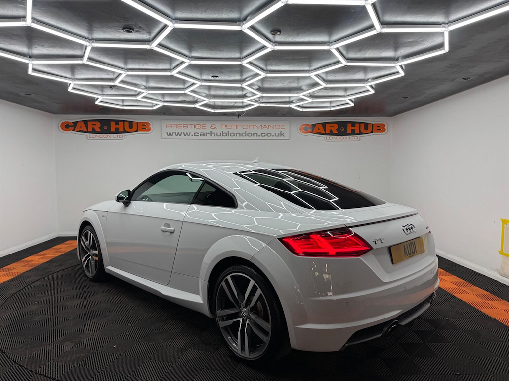 Audi TT 2.0 Tfsi S Line S Tronic Quattro Euro 6 Ss White #3