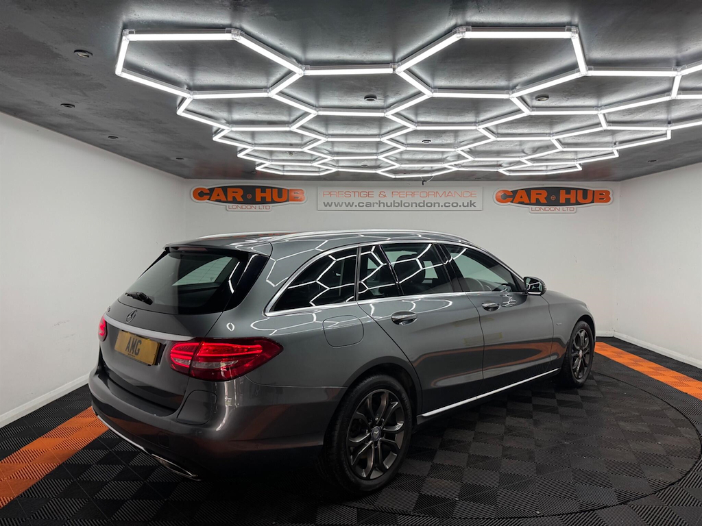 Mercedes-Benz C Class 2.0 E 6.4Kwh Sport G-tronic Euro 6 Ss WN66XXU Grey #6