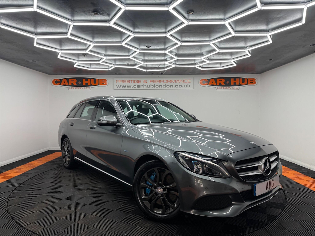 Mercedes-Benz C Class 2.0 E 6.4Kwh Sport G-tronic Euro 6 Ss Grey