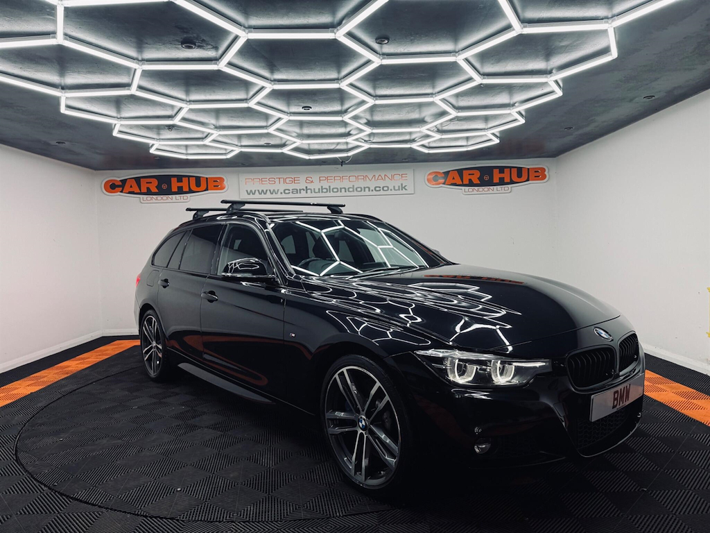 BMW 3 Series 3.0 M Sport Shadow Edition Touring Xdrive Eur Black #6