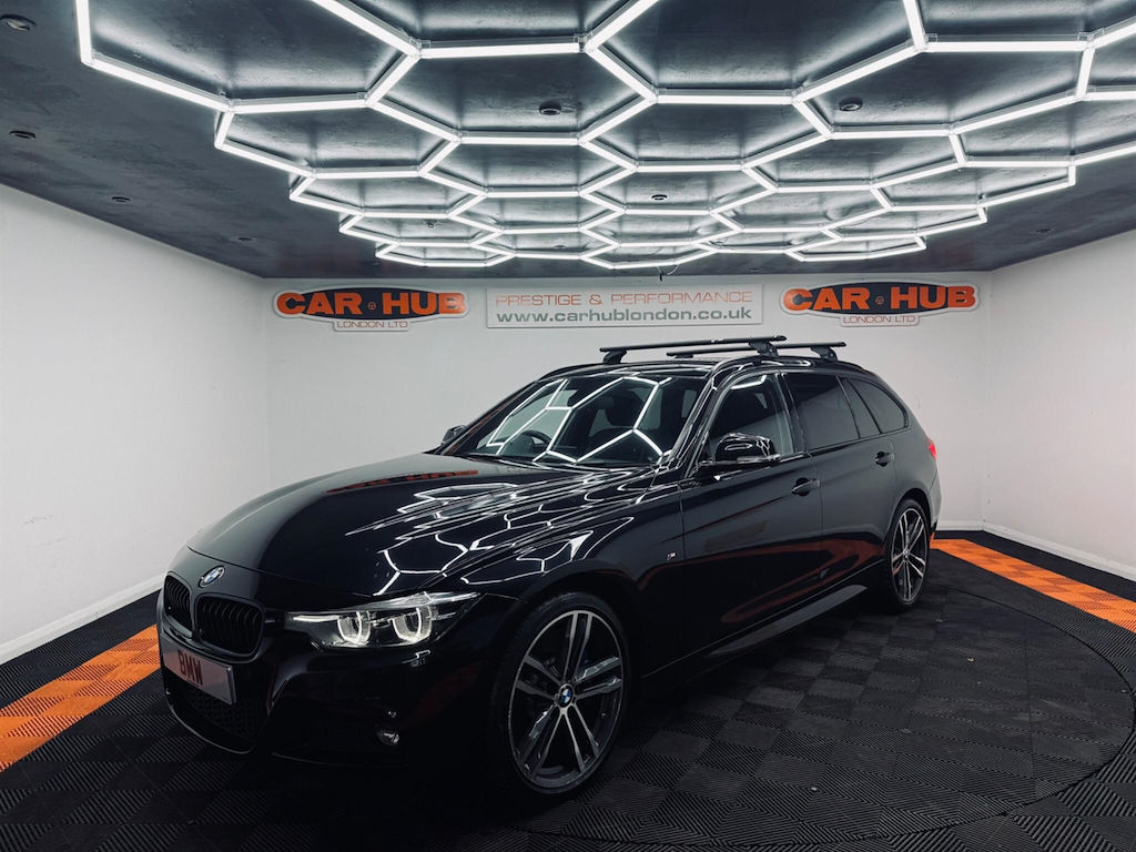 BMW 3 Series 3.0 M Sport Shadow Edition Touring Xdrive Eur Black #4