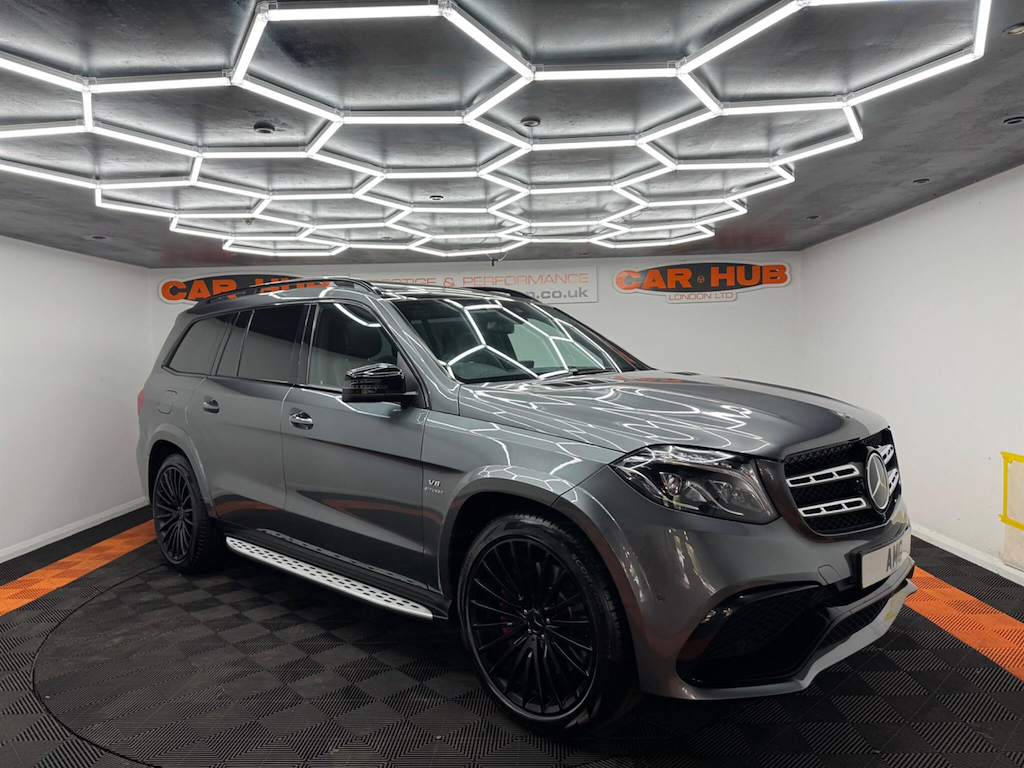 Mercedes-Benz GLS Class 5.5 V8 Amg Spds7gt 4Matic Euro 6 Ss Grey #6