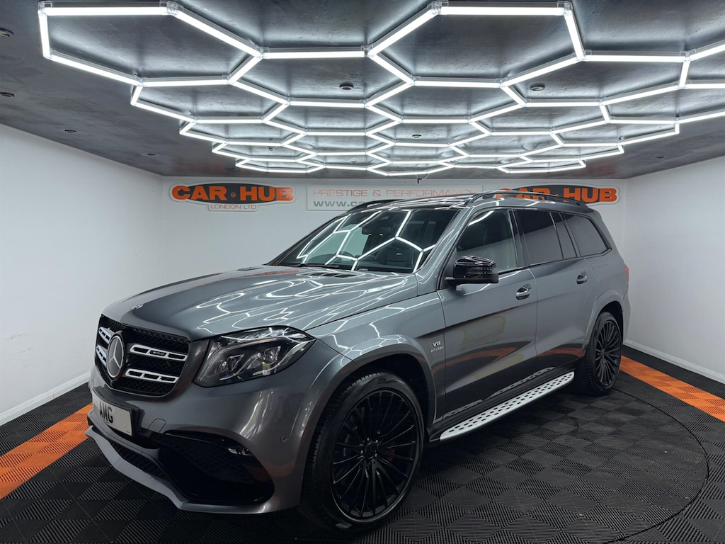 Mercedes-Benz GLS Class 5.5 V8 Amg Spds7gt 4Matic Euro 6 Ss Grey #4