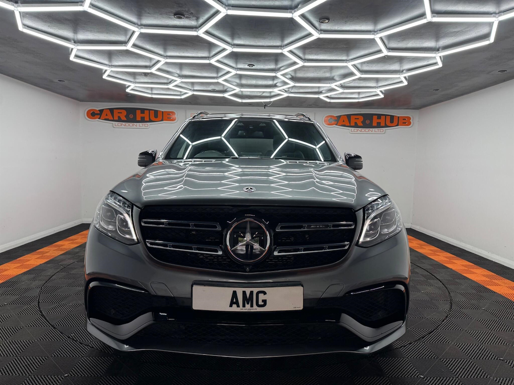 Mercedes-Benz GLS Class 5.5 V8 Amg Spds7gt 4Matic Euro 6 Ss Grey #2