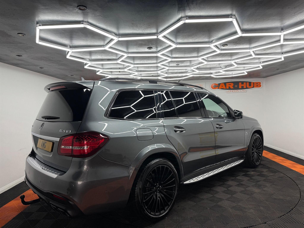 Mercedes-Benz GLS Class 5.5 V8 Amg Spds7gt 4Matic Euro 6 Ss Grey #5