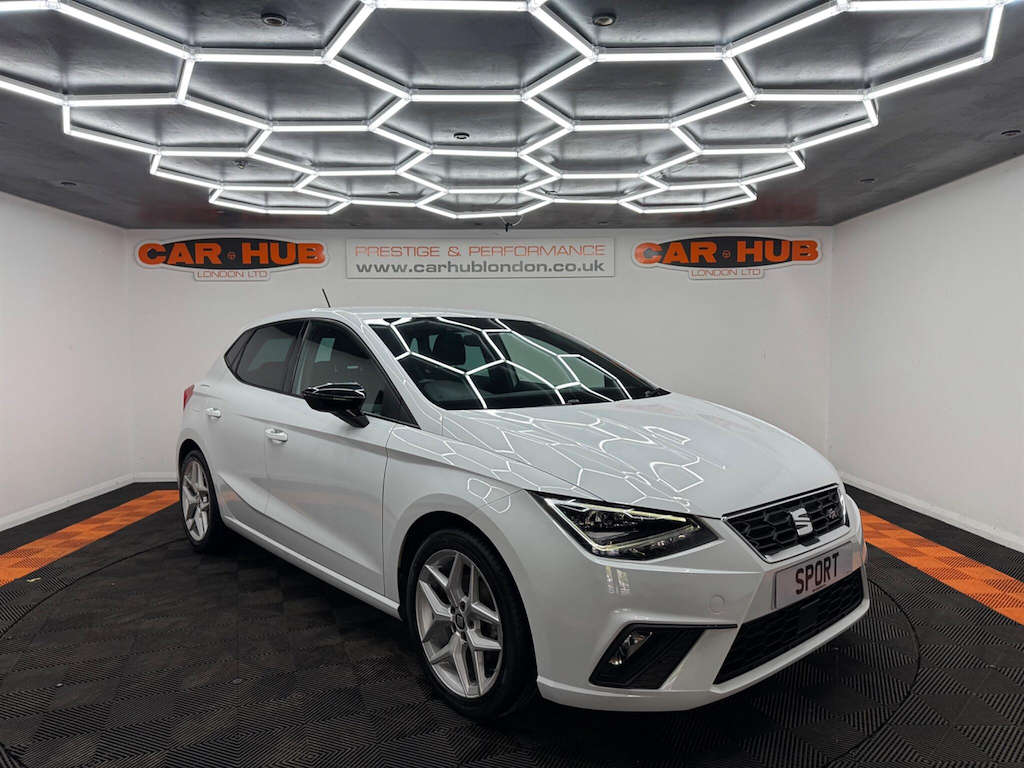 Seat Ibiza 1.0 Tsi Fr Dsg Euro 6 Ss White #6