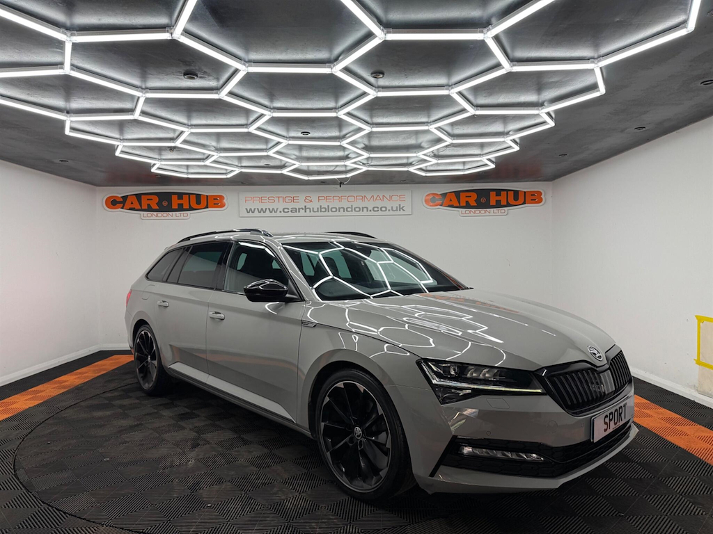 Skoda Superb 2.0 Tsi Sportline Plus Dsg Euro 6 Ss Grey #6