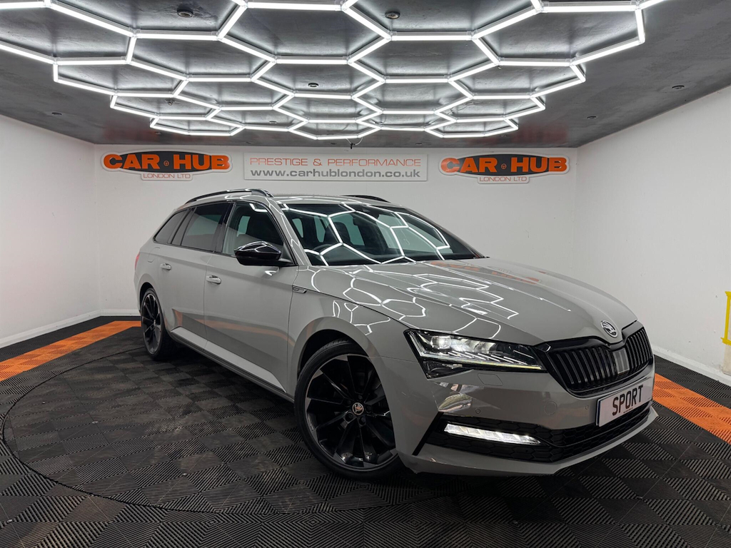 Skoda Superb 2.0 Tsi Sportline Plus Dsg Euro 6 Ss Grey
