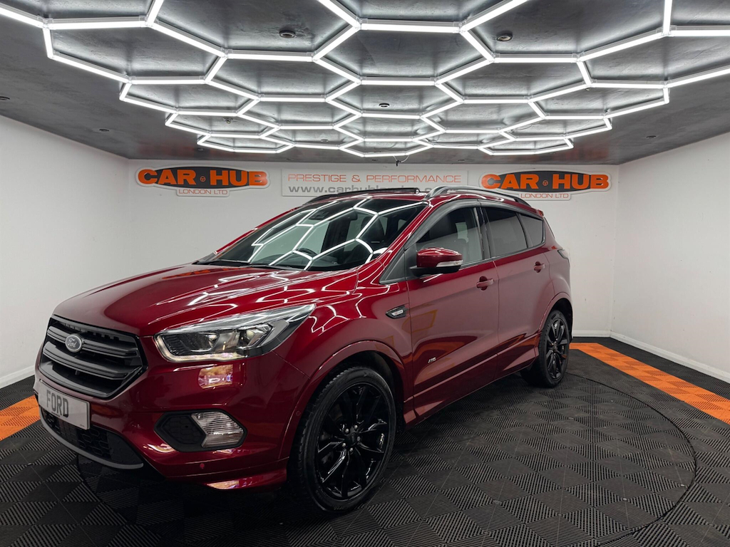 Ford Kuga 2.0 Tdci St-line X Powershift Awd Euro 6 Ss Red #4