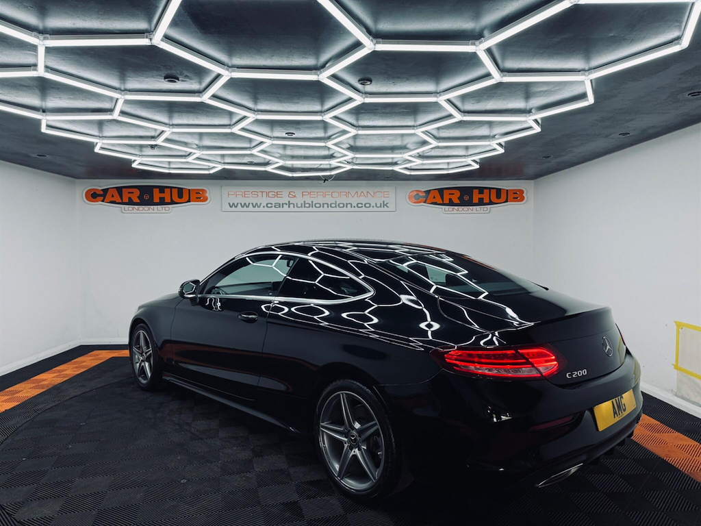 Mercedes-Benz C Class 2.0 Amg Line Euro 6 Ss Black #3