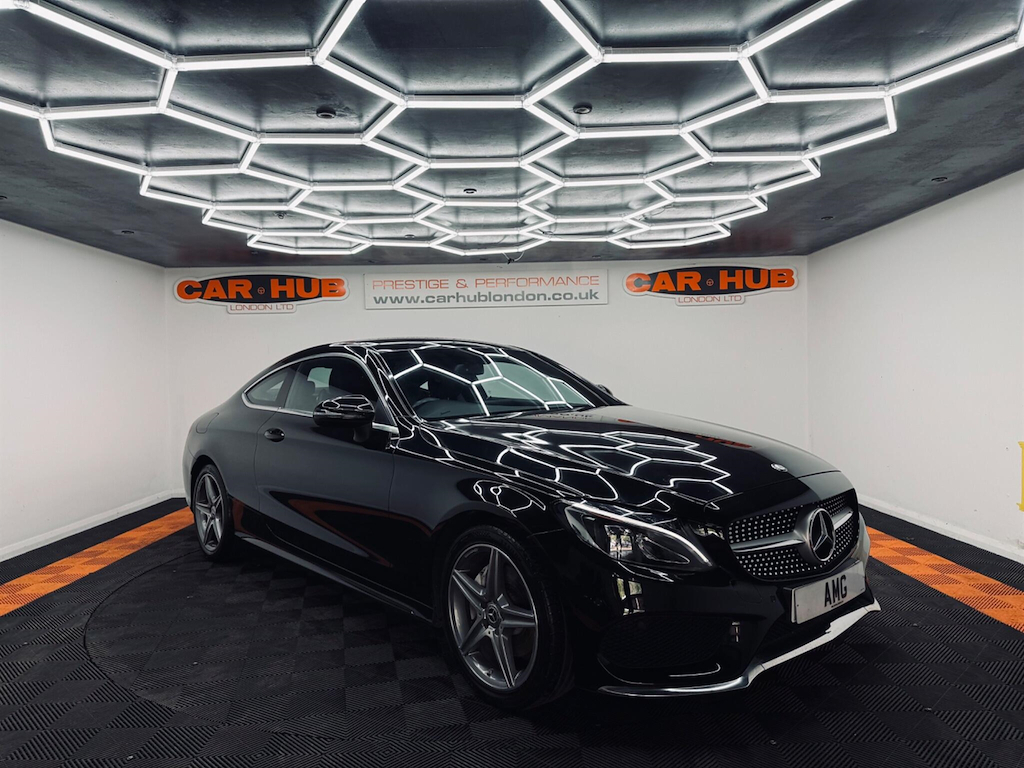 Mercedes-Benz C Class 2.0 Amg Line Euro 6 Ss Black #6