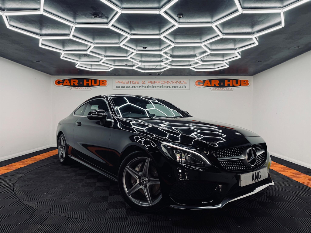 Mercedes-Benz C Class 2.0 Amg Line Euro 6 Ss Black