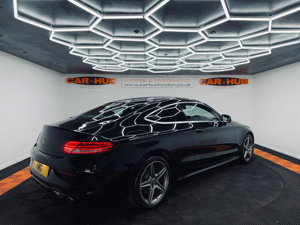 Mercedes-Benz C Class 2.0 Amg Line Euro 6 Ss Black #5