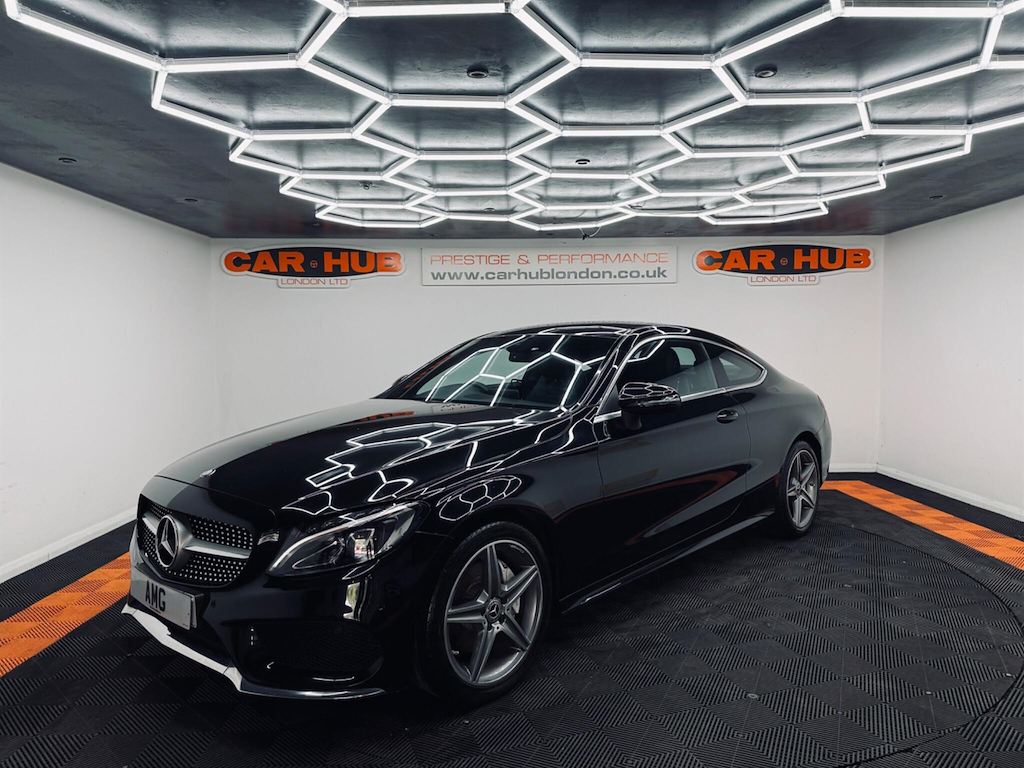 Mercedes-Benz C Class 2.0 Amg Line Euro 6 Ss Black #4