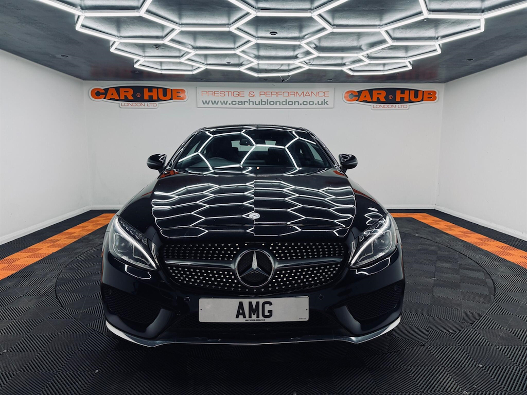 Mercedes-Benz C Class 2.0 Amg Line Euro 6 Ss Black #2