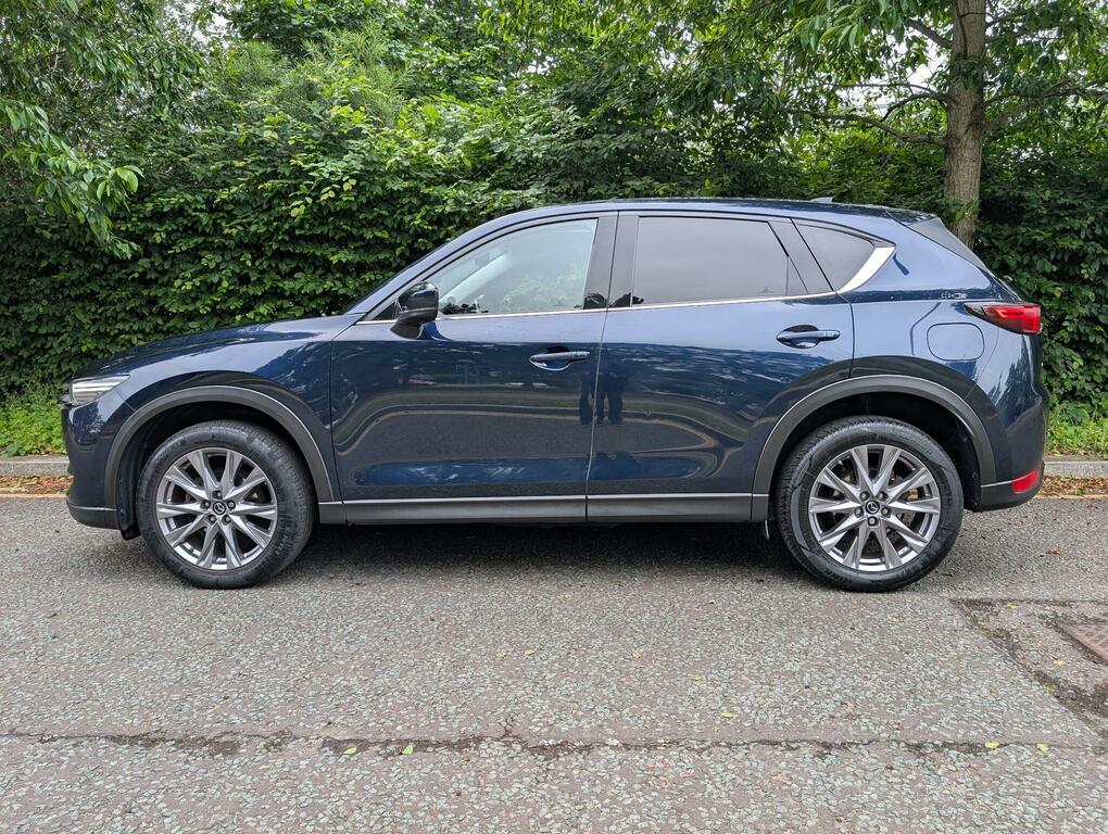 Mazda CX-5 2.0 Skyactiv-g Sport Nav Euro 6 Ss GN69JUO Blue #5
