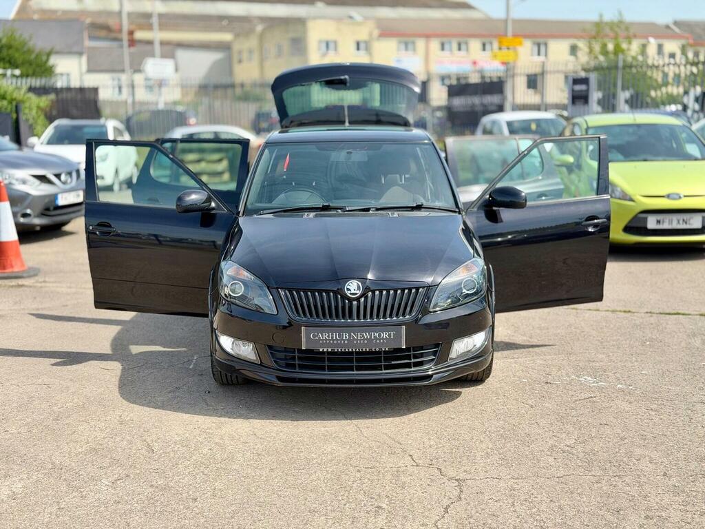 Skoda Fabia Hatchback 1.2 Tsi Monte Carlo Euro 5 201313 ML13UGJ Black #2