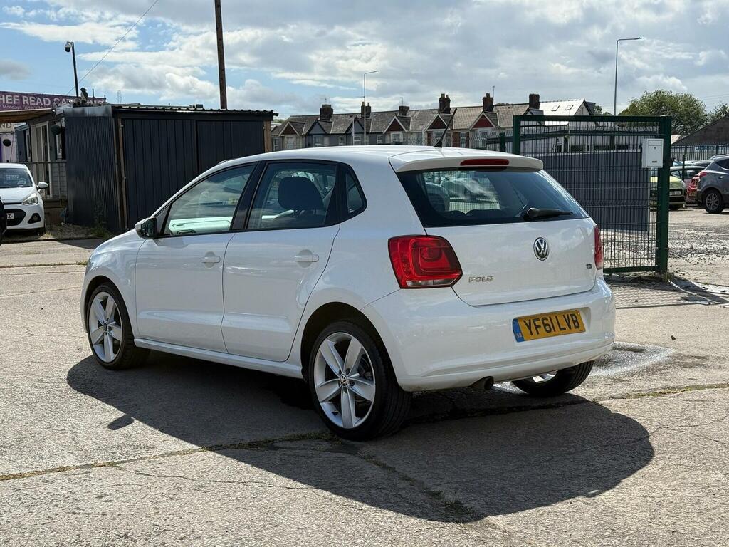 Volkswagen Polo Hatchback 1.6 Tdi Sel Euro 5 201161 White #4