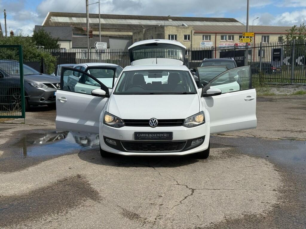 Volkswagen Polo Hatchback 1.6 Tdi Sel Euro 5 201161 White #6