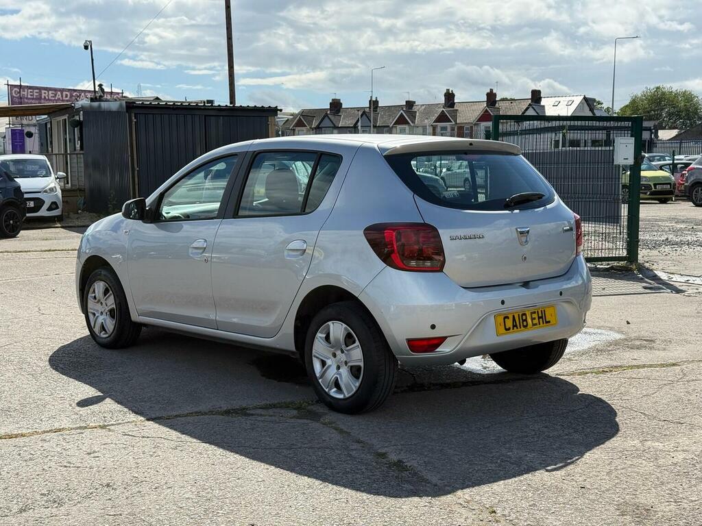 Dacia Sandero Hatchback 0.9 Tce Laureate Euro 6 Ss 2018 Silver #4