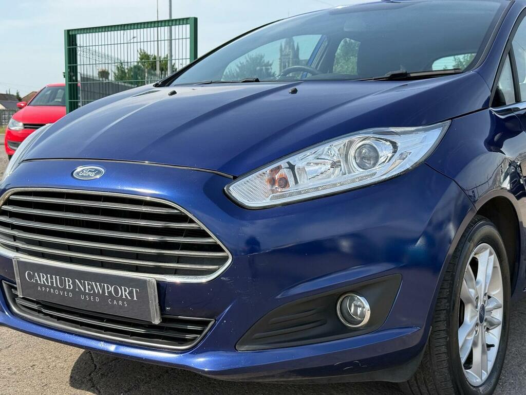 Ford Fiesta Hatchback 1.0T Ecoboost Zetec Euro 6 Ss 20 VK16XLW Blue #3