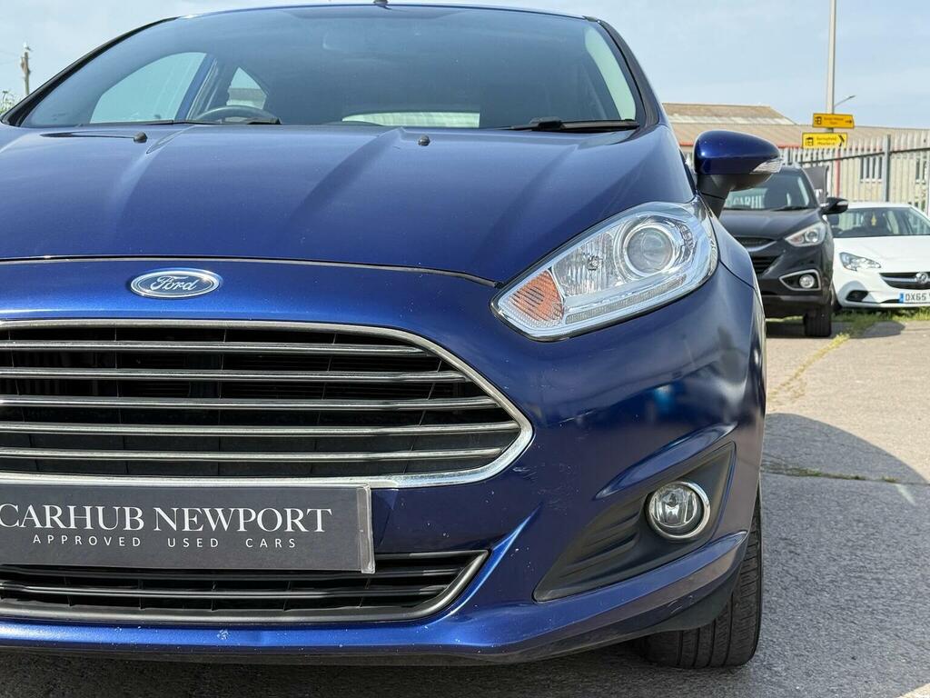 Ford Fiesta Hatchback 1.0T Ecoboost Zetec Euro 6 Ss 20 VK16XLW Blue #6
