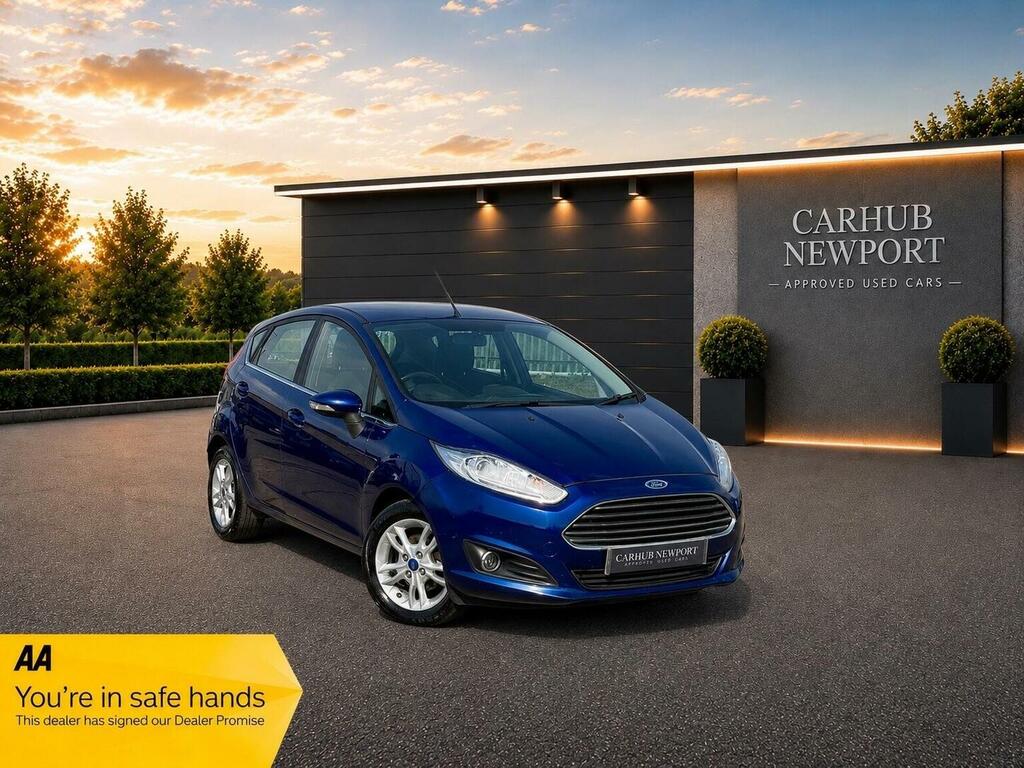 Ford Fiesta Hatchback 1.0T Ecoboost Zetec Euro 6 Ss 20 Blue